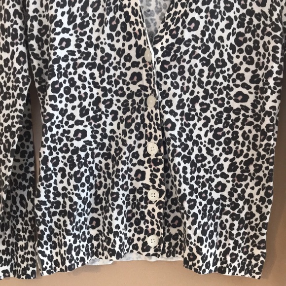 NWT Loft multi color leopard print sweater, XS - Picture 2 of 7